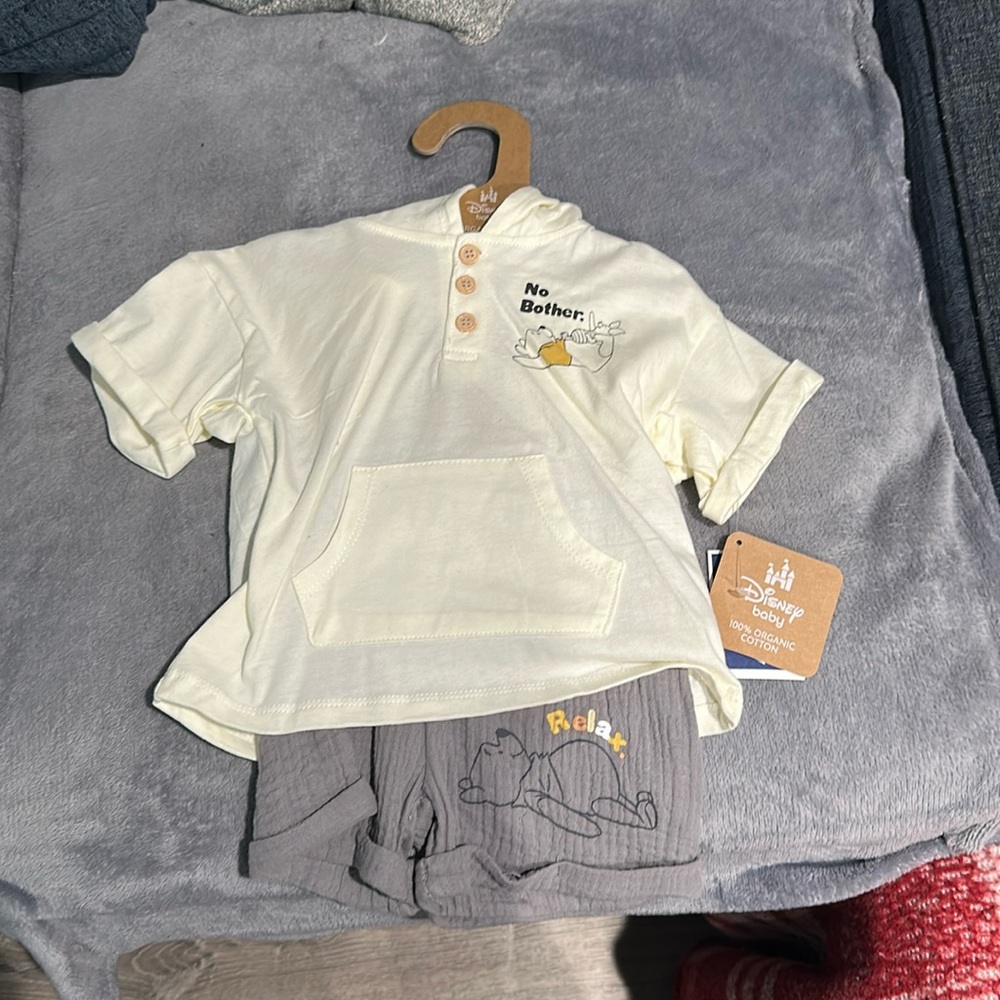 shorts and shirt set  18m